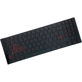 Teclado com led vermelho para Lenovo Legion Y530-15ICH, 