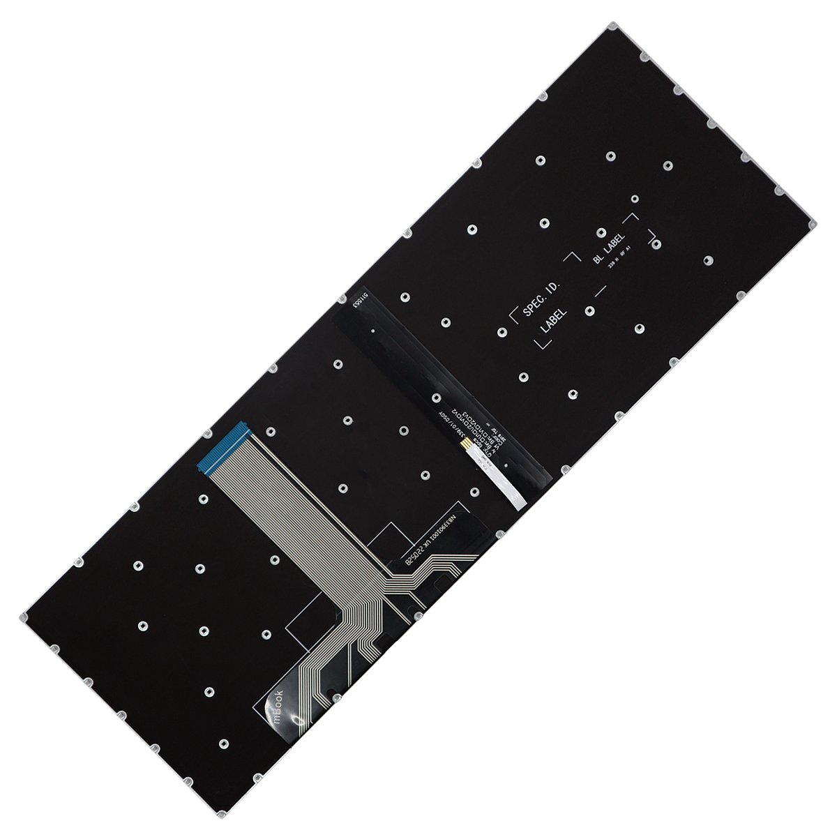 Teclado com led vermelho para Lenovo Legion Y530-15ICH, 