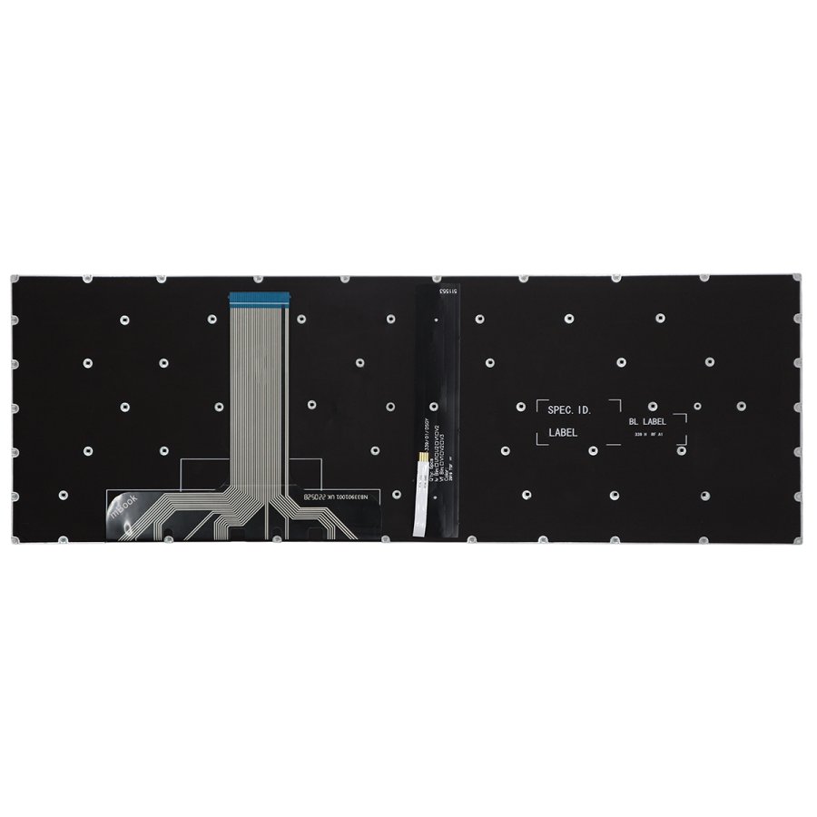 Teclado com led vermelho para Lenovo Legion Y530-15ICH, 