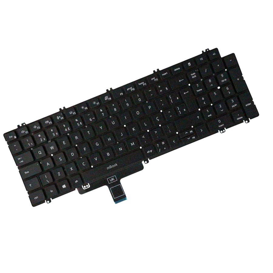 Teclado retroiluminado para Dell Latitude 5520, 