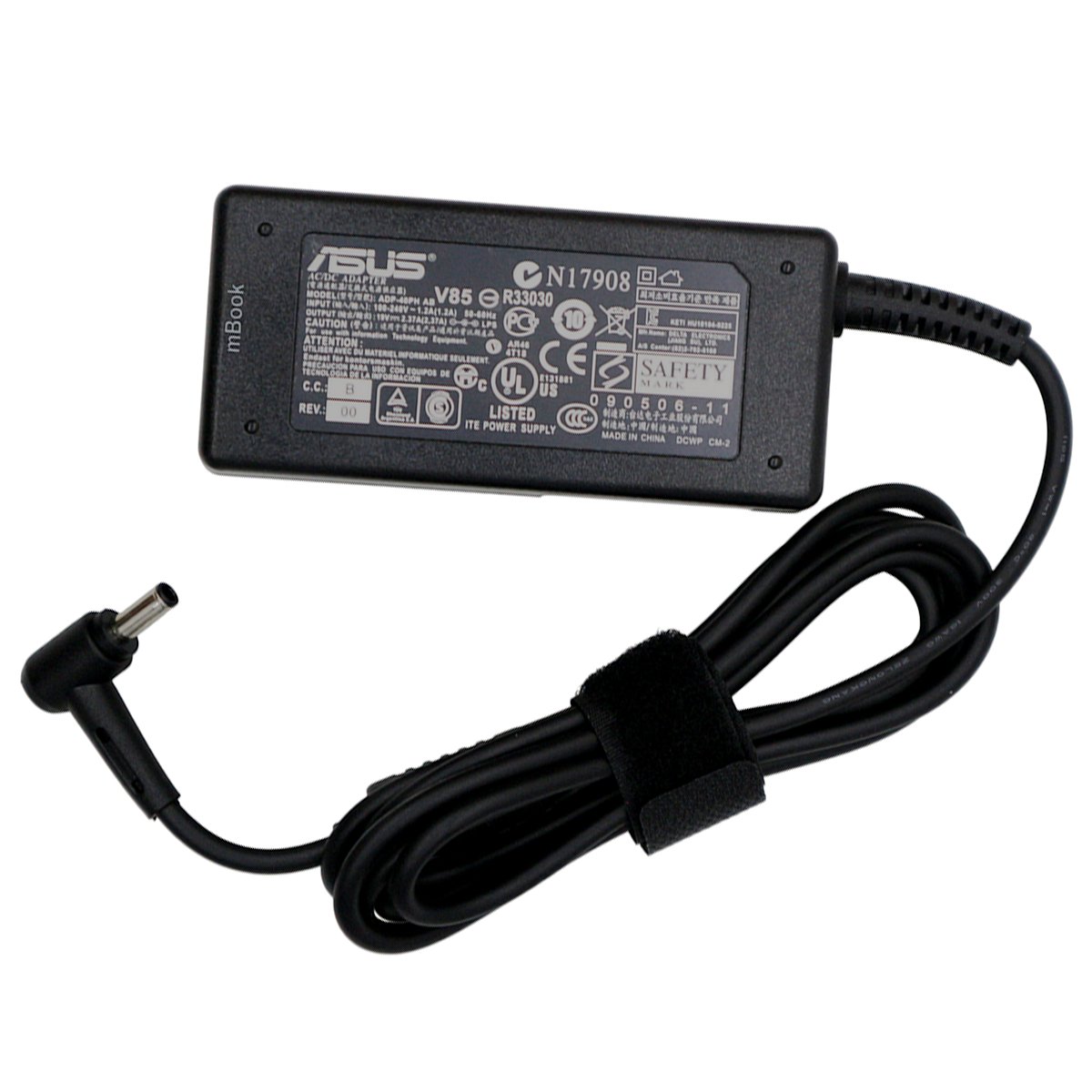 Carregador 19V 2.37A 4.5x3.0 para Asus X1605, 