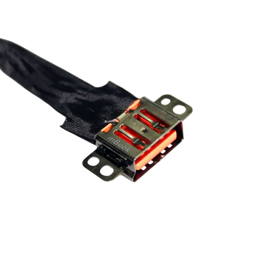 Conector DC Jack compatível Lenovo 5C10G97330, 
