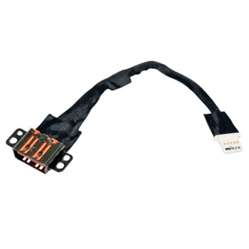 Conector DC Jack compatível Lenovo DC00100LC00, 