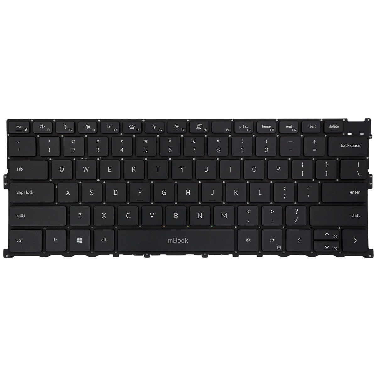 Teclado US com LED compatível Dell 00Y78C, 