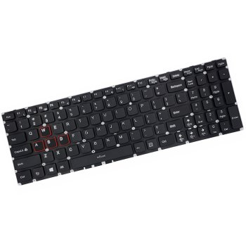 Teclado US Sem LED para Lenovo IdeaPad Y700-17ISK, 