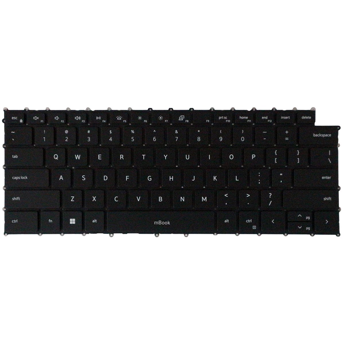 Teclado US com LED para Dell Precision 5770, 