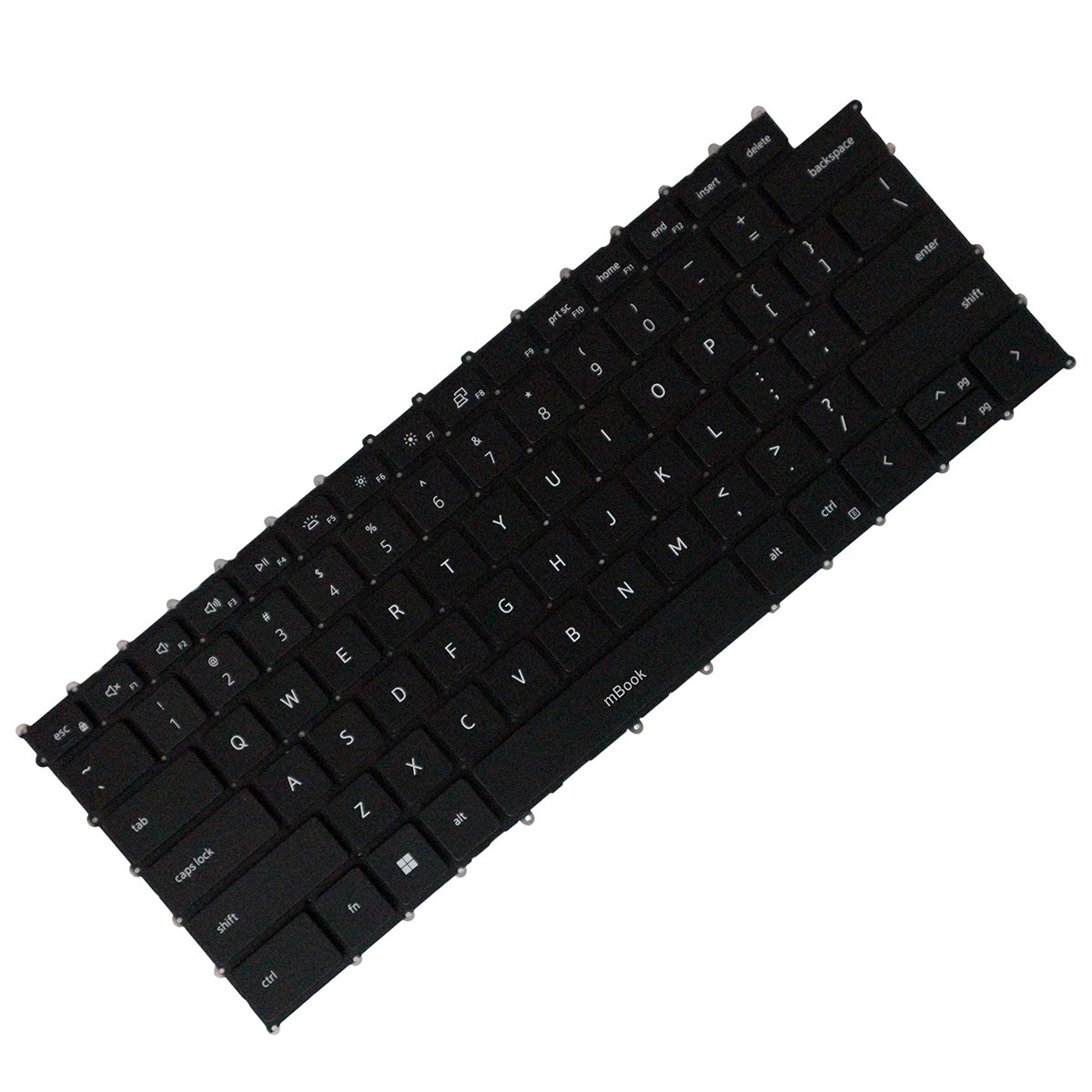 Teclado US com LED para Dell XPS 17 9700 P92F, 