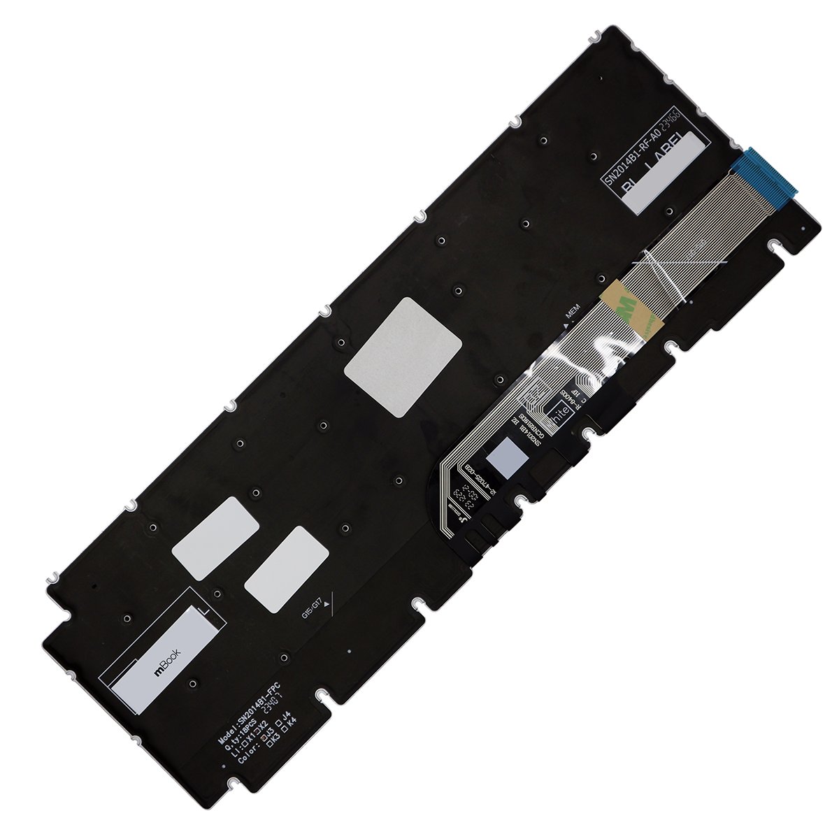 Teclado BR Retroiluminado RGB para Dell G15 5530, 5535, 