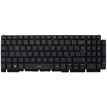 Teclado BR com LED RGB para Dell G15 5530, 5535, 
