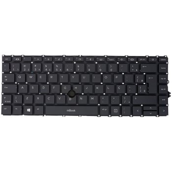Teclado com led para HP ZBook Firefly 14 G8 com ç, 