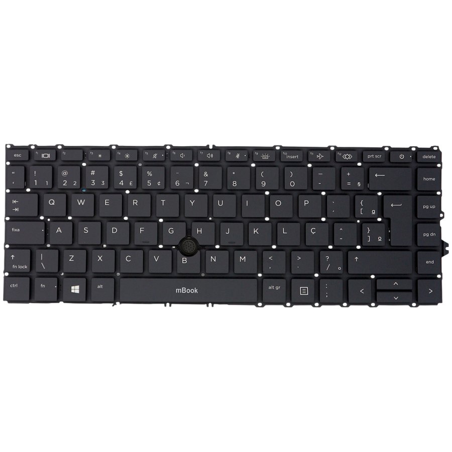 Teclado com led para HP EliteBook 840 Aero G8 com ç, 