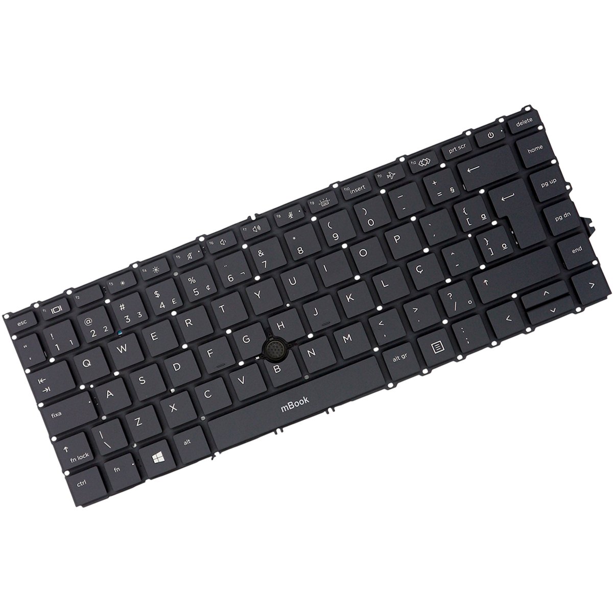 Teclado BR compatível com HP L87608-201 com led, 