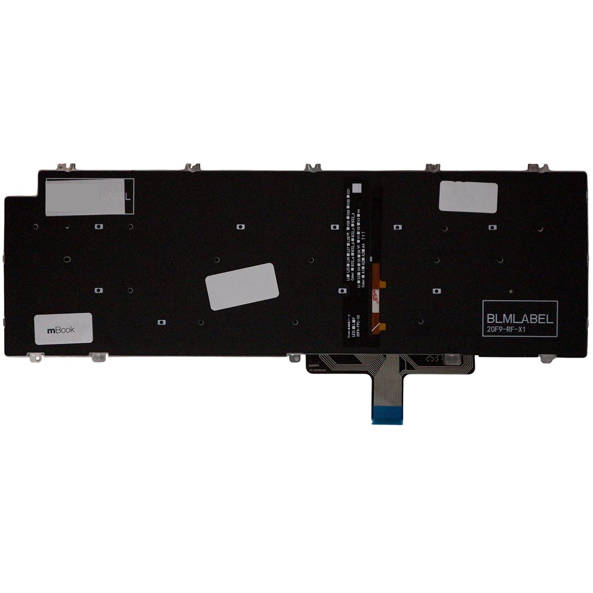 Teclado retroiluminado para Dell Precision 3571, 