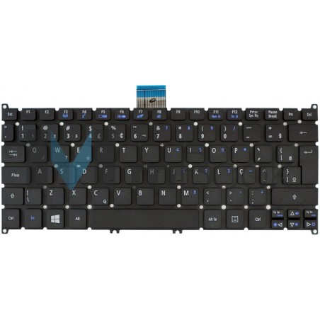Teclado para Acer Aspire S3-951-2464g24iss S3-951-2464g25nss
