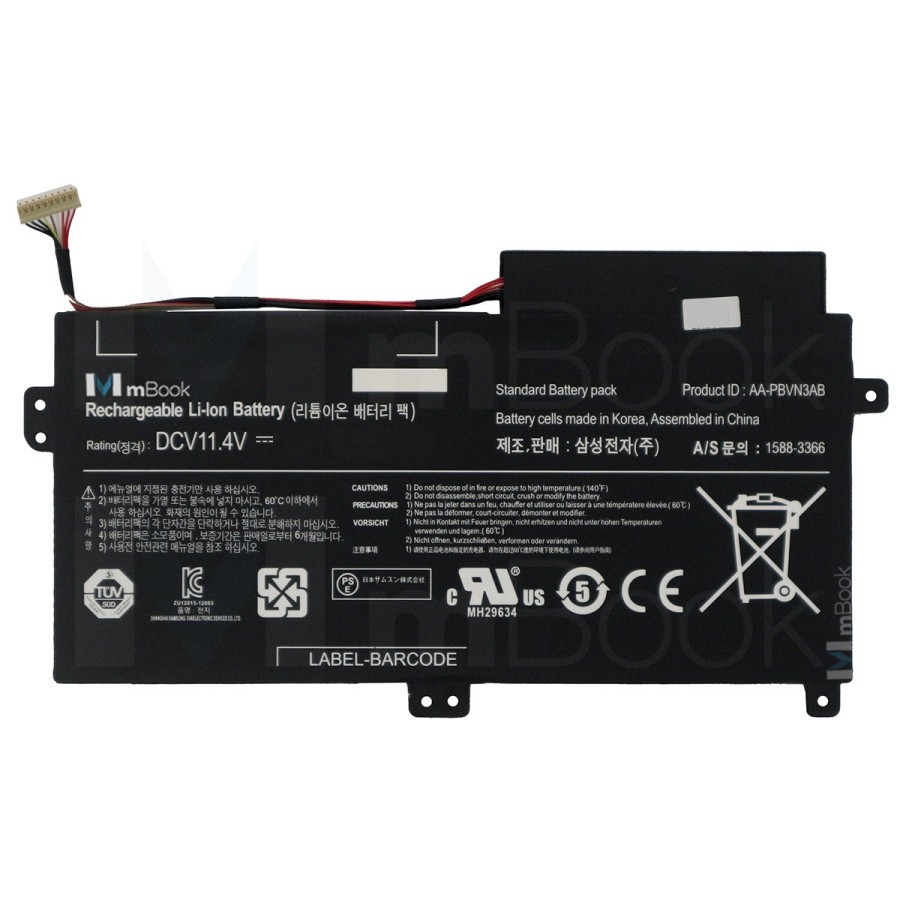 Bateria para Samsung Np500r5h-y07 Np500r5h-y09 Np500r5k