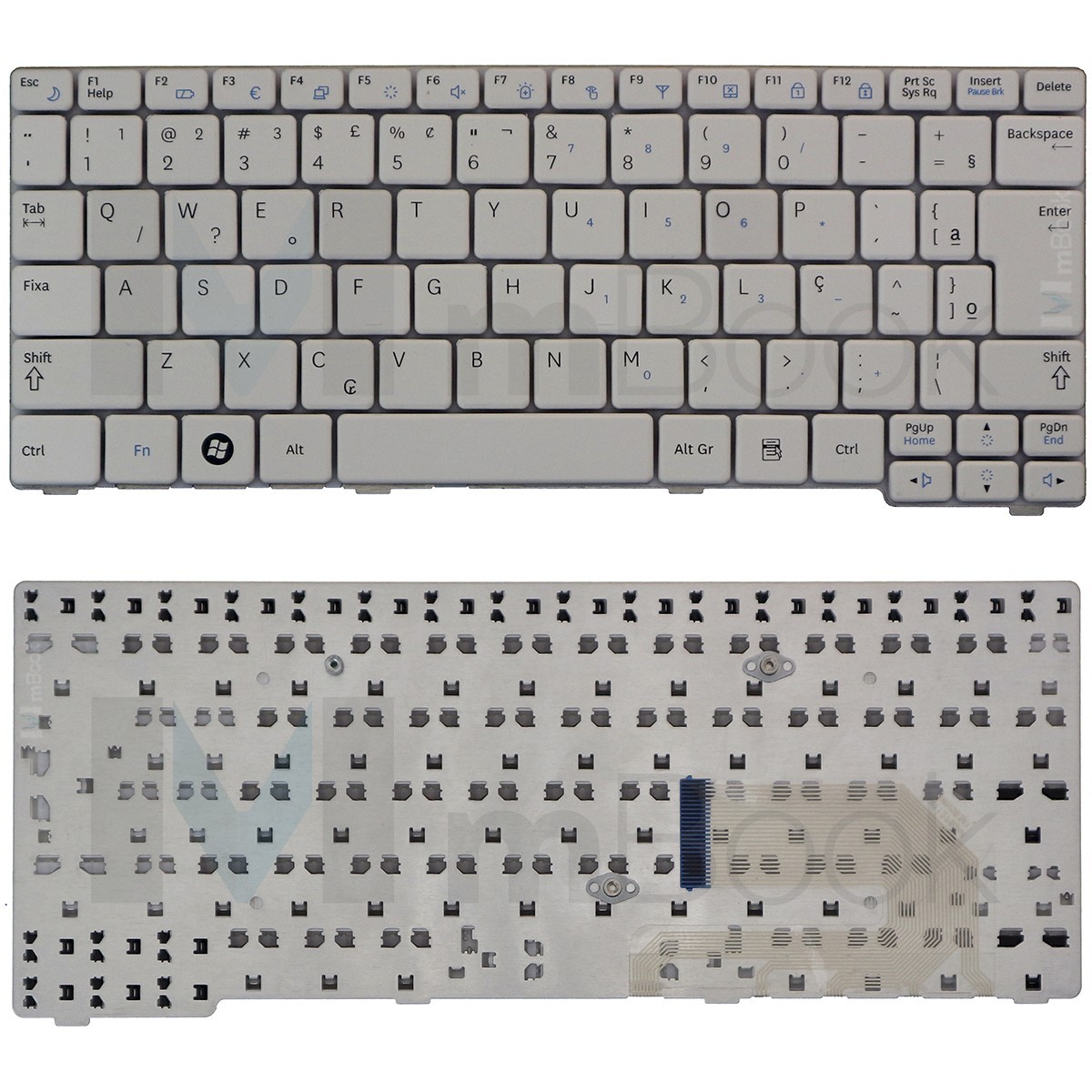 Teclado para Samsung Nb20 N151 N158 V113760as1 Nb30 Np-n148, 