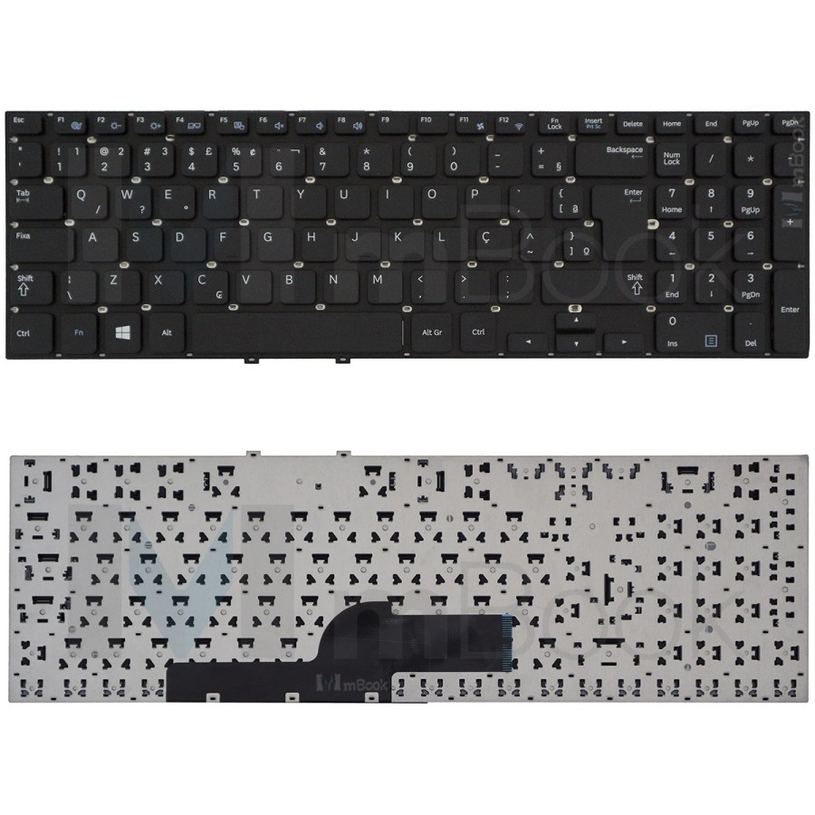 Teclado para notebook Samsung 9z.n4nsn.00s  9z.n4nsn.00e, 