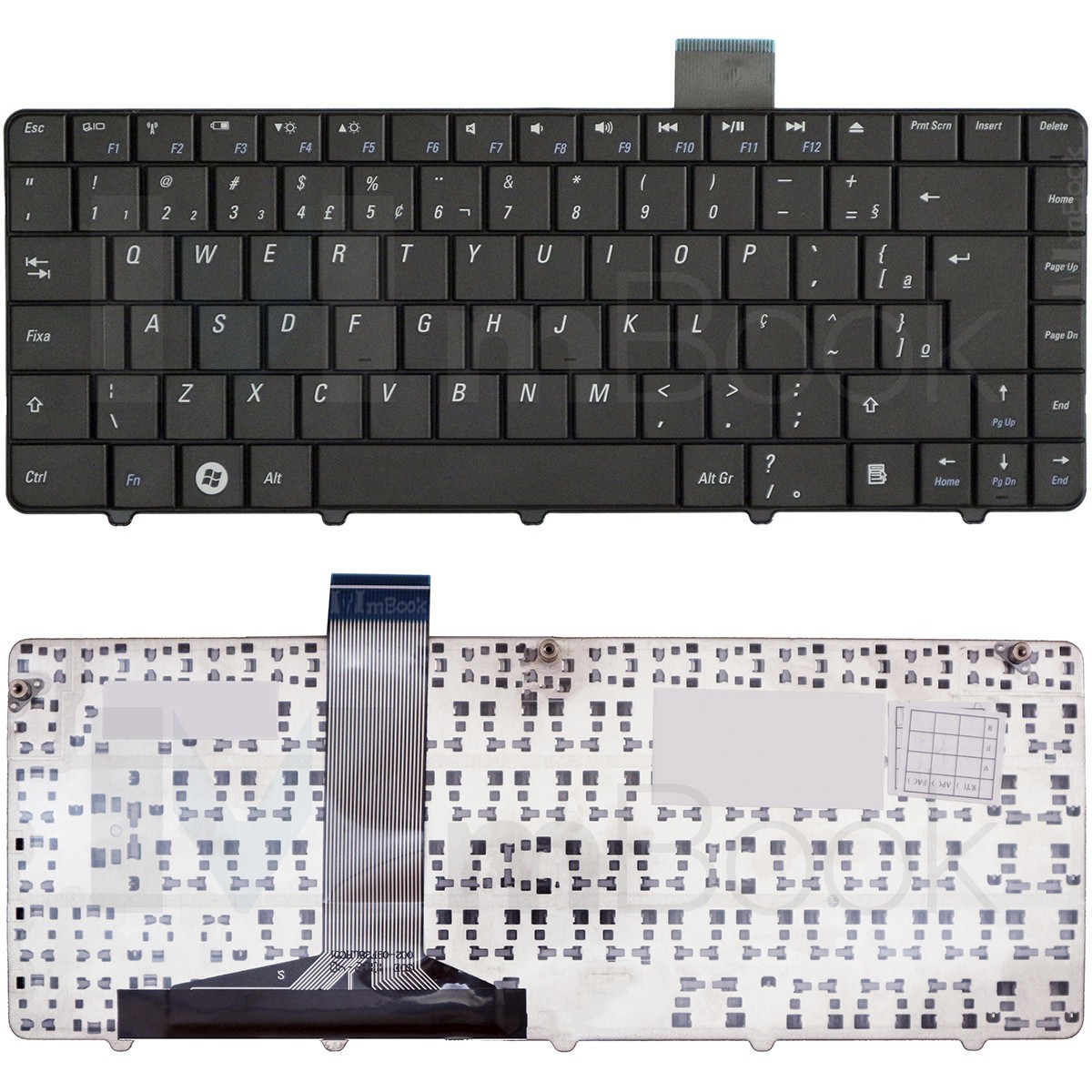 Teclado para Dell Mini 11z Mp-09f23us-698, 