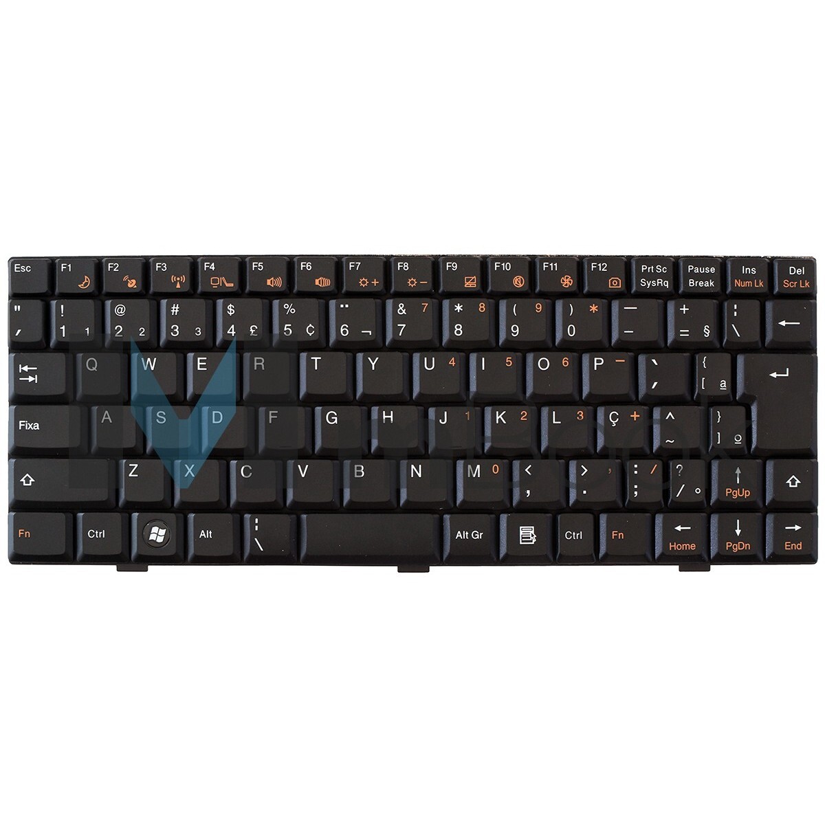 Teclado para Philco Phn10201 Br Com Ç 67 V022328a1jpn 00, 