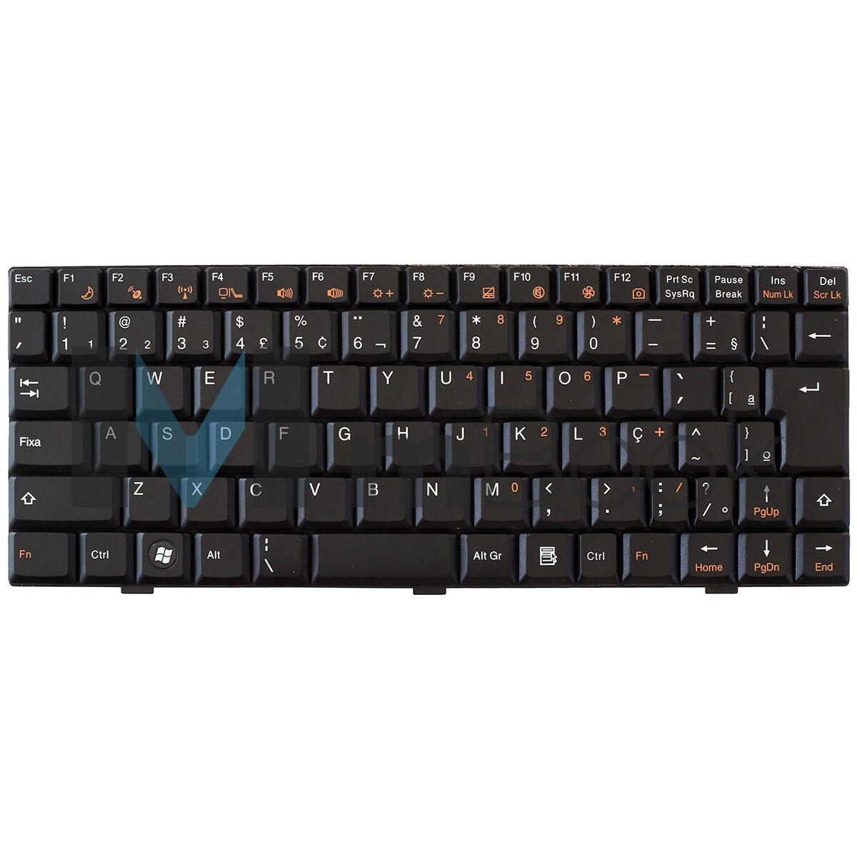 Teclado para Philco Phn10201 Br Com Ç 67 V022328a1jpn 00, 
