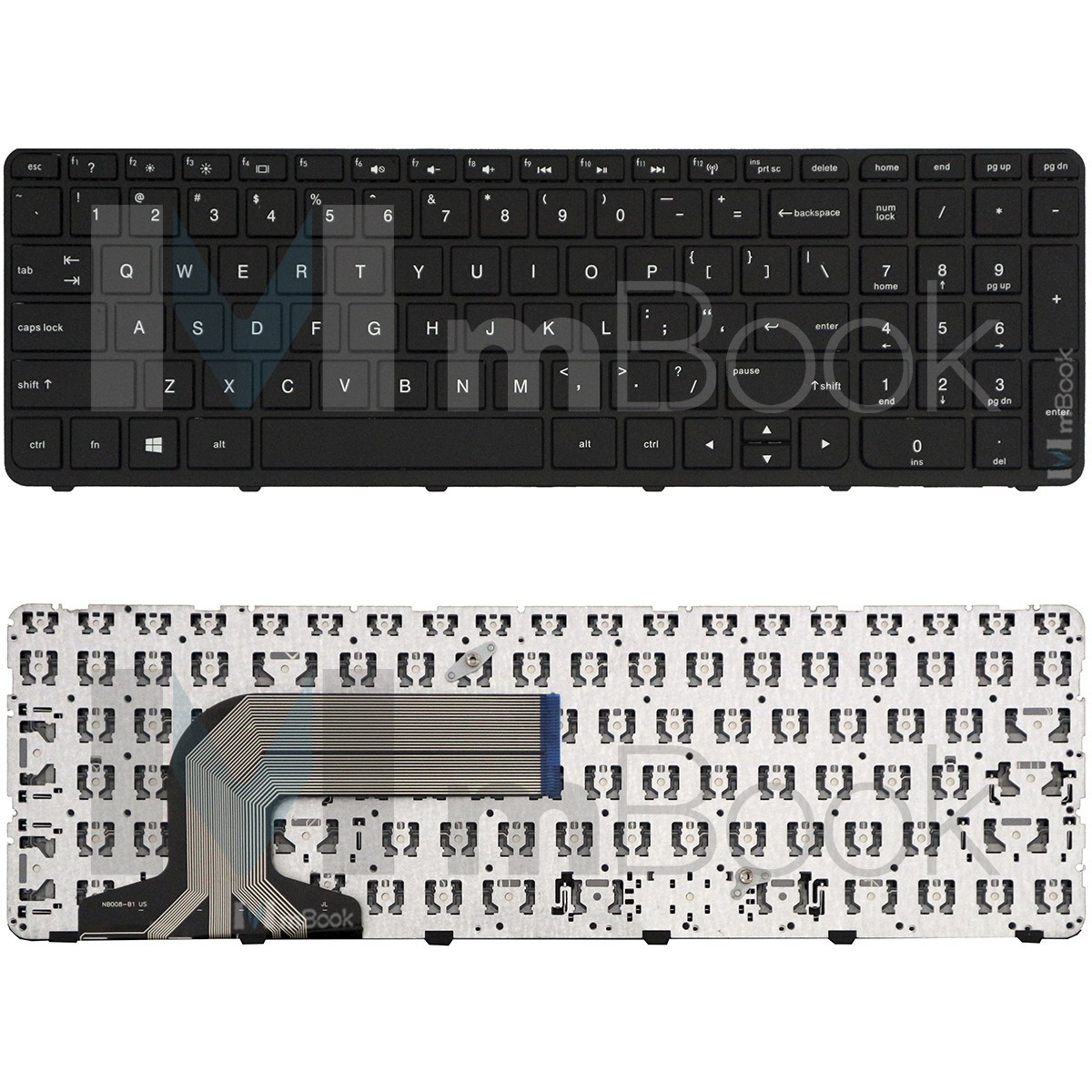 Teclado Hp Pavilion 15-e183nr 15-e184nr 15-e185nr Us, 