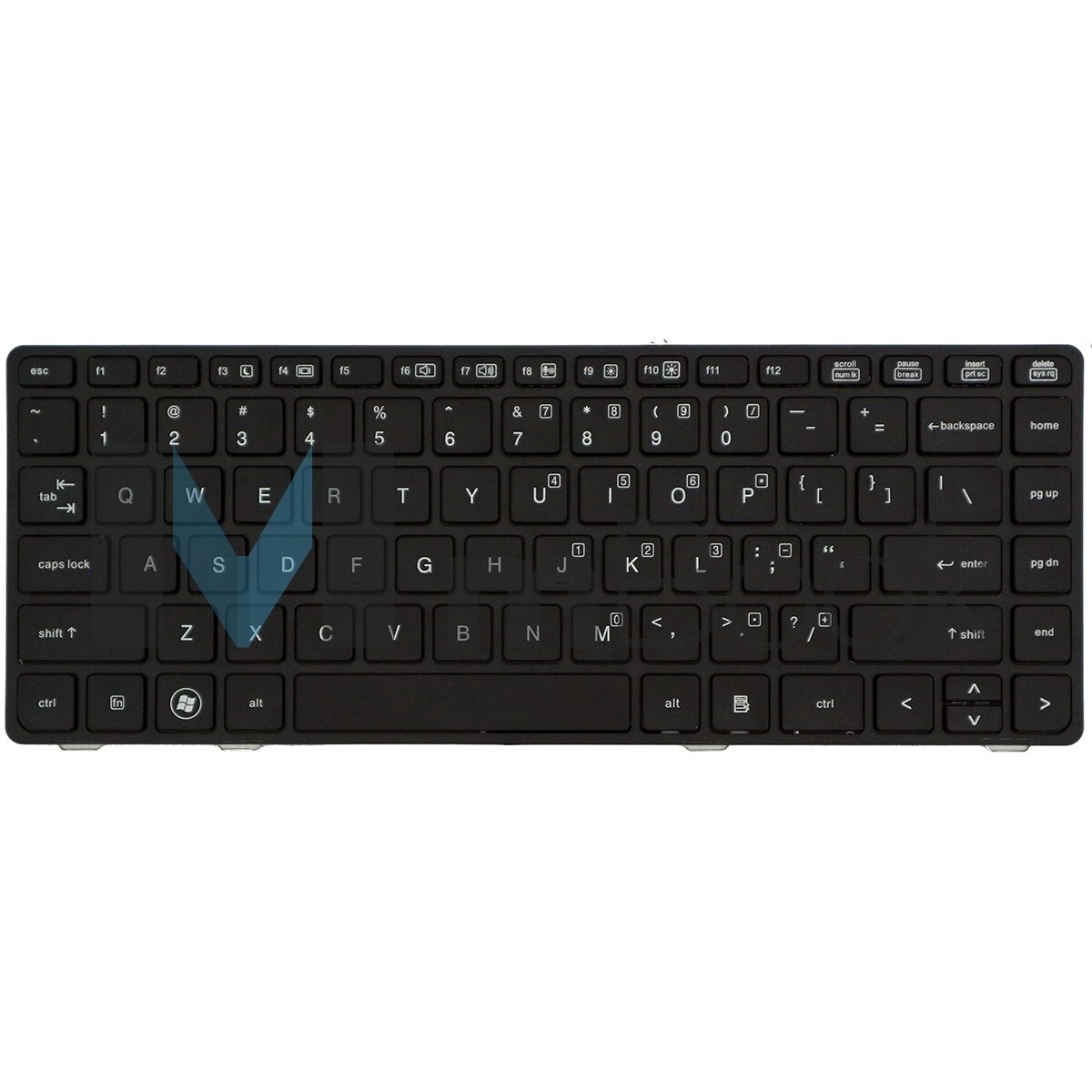 Teclado Notebook para HP Elitebook 8460 8460p 8460w, 