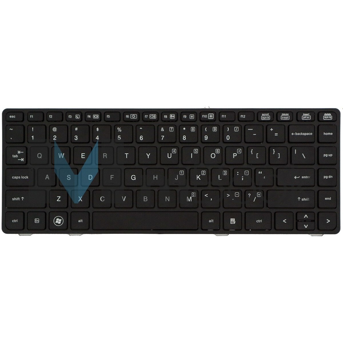 Teclado Notebook para HP Elitebook 8460 8460p 8460w, 