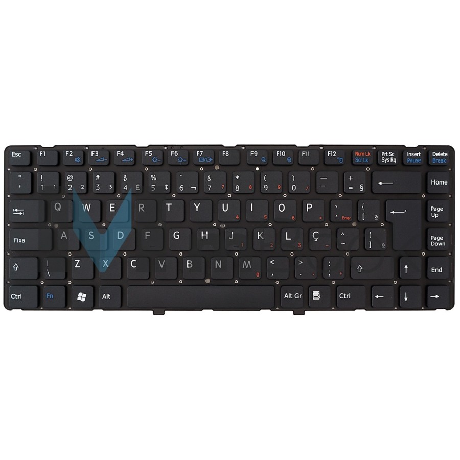 Teclado Notebook Sony Vaio Vgn-nw Vgn Nw 9j.n0u82.a1b Br