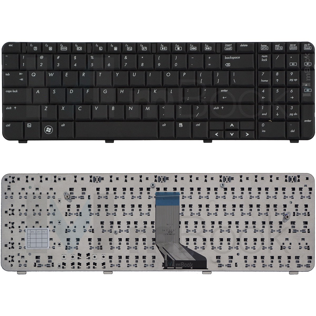 Teclado Hp Compaq Presario Ae0p6u00310 Mp-08a93us-920 Us