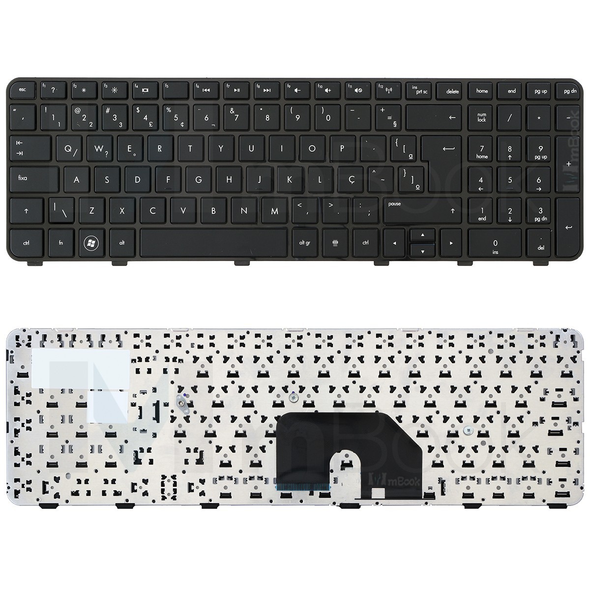 Teclado Com Frame P Hp Pavilion Dv6-6000 - 665937-201
