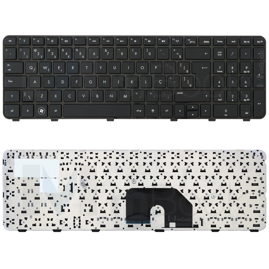 Teclado Com Frame P Hp Pavilion Dv6-6000 - 665937-201