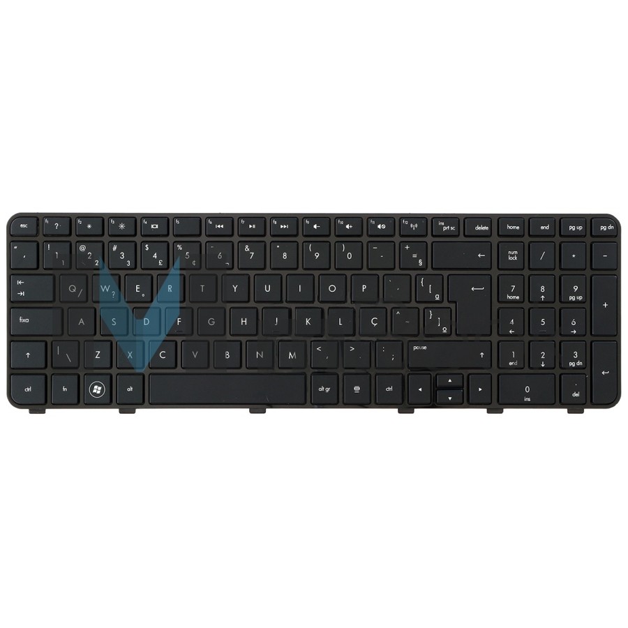 Teclado Com Frame P Hp Pavilion Dv6-6000 - 665937-201
