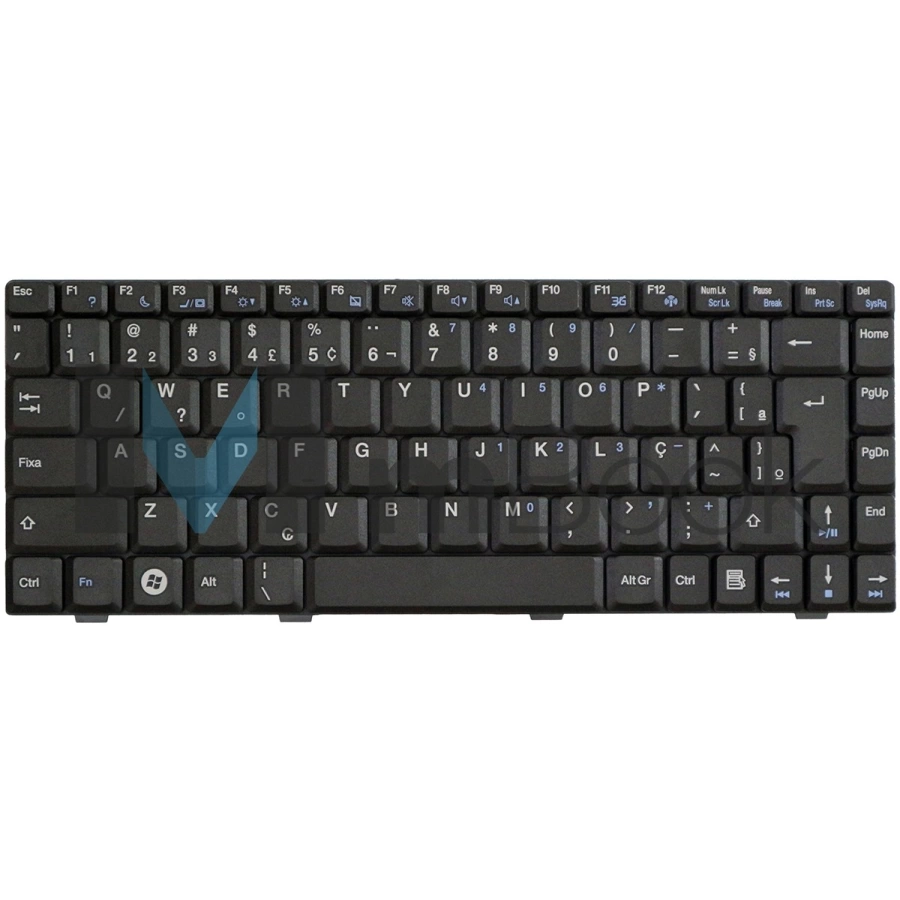 Teclado Notebook Intelbras V022402ck1 V022402bk1