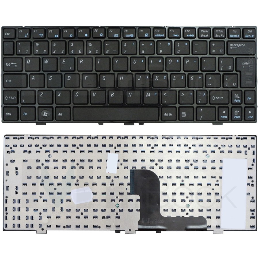 Teclado Notebook Itautec W7030 0kn0-xc3br08 Nk8112-01030d