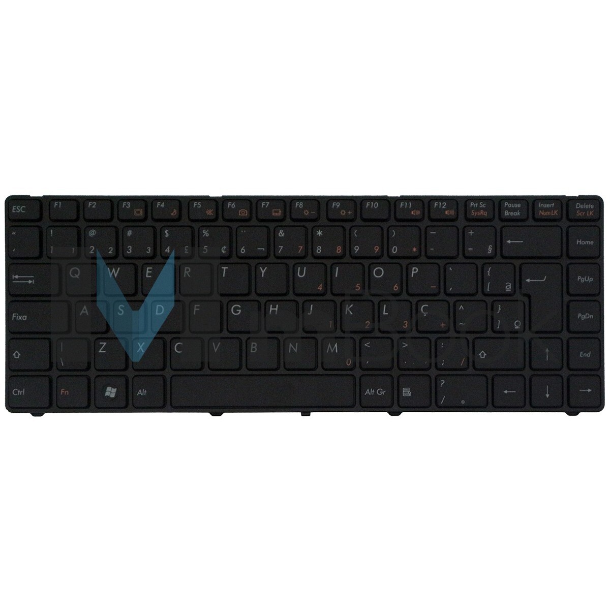 Teclado Itautec W7440 W7445 71-31812-03 V111305ak3, 