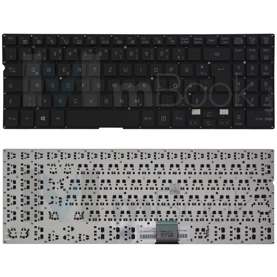 Teclado Notebook Lg 15u34 Lg 15u340 Series Preto