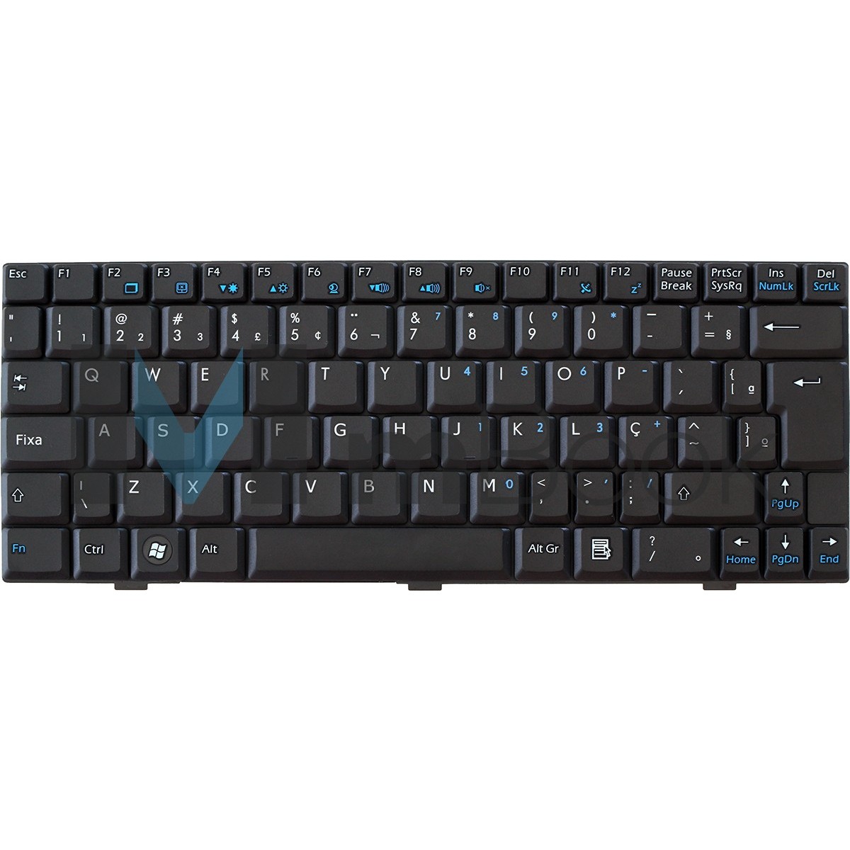 Teclado Msi Wind U90 U100 U110 U115 U120 V022322ak3, 