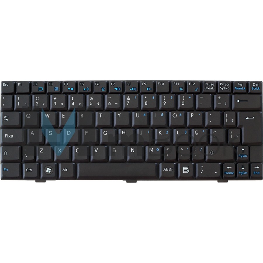 Teclado Msi Wind U90 U100 U110 U115 U120 V022322ak3