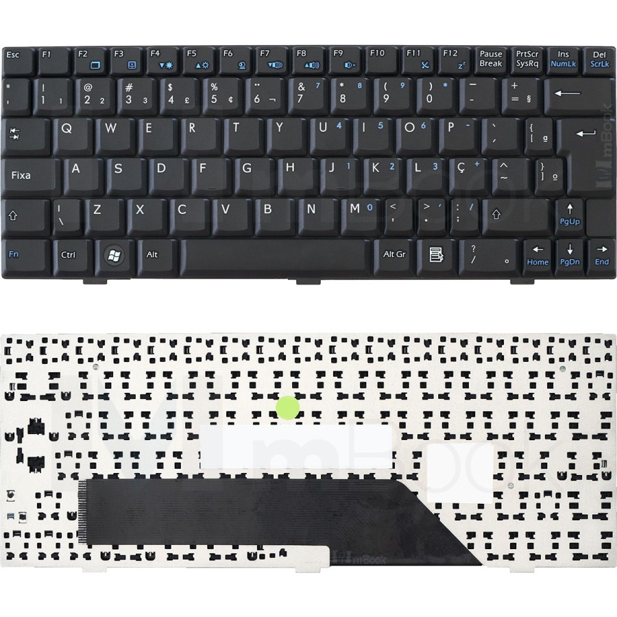 Teclado P/ V022340bk1 Nb-rg-v02232-2bk1-br V022340as1