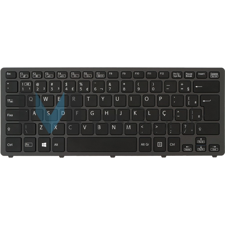 Teclado Sony Vaio Svf14n Svf14n2b4r Preto
