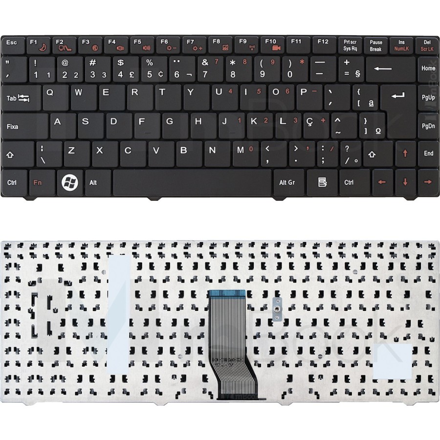 Teclado P/ Is1412 Is1413 Is1413g V092328br3 82b382-x96005