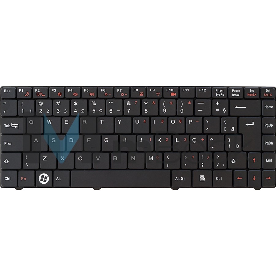 Teclado P/ Is1412 Is1413 Is1413g V092328br3 82b382-x96005