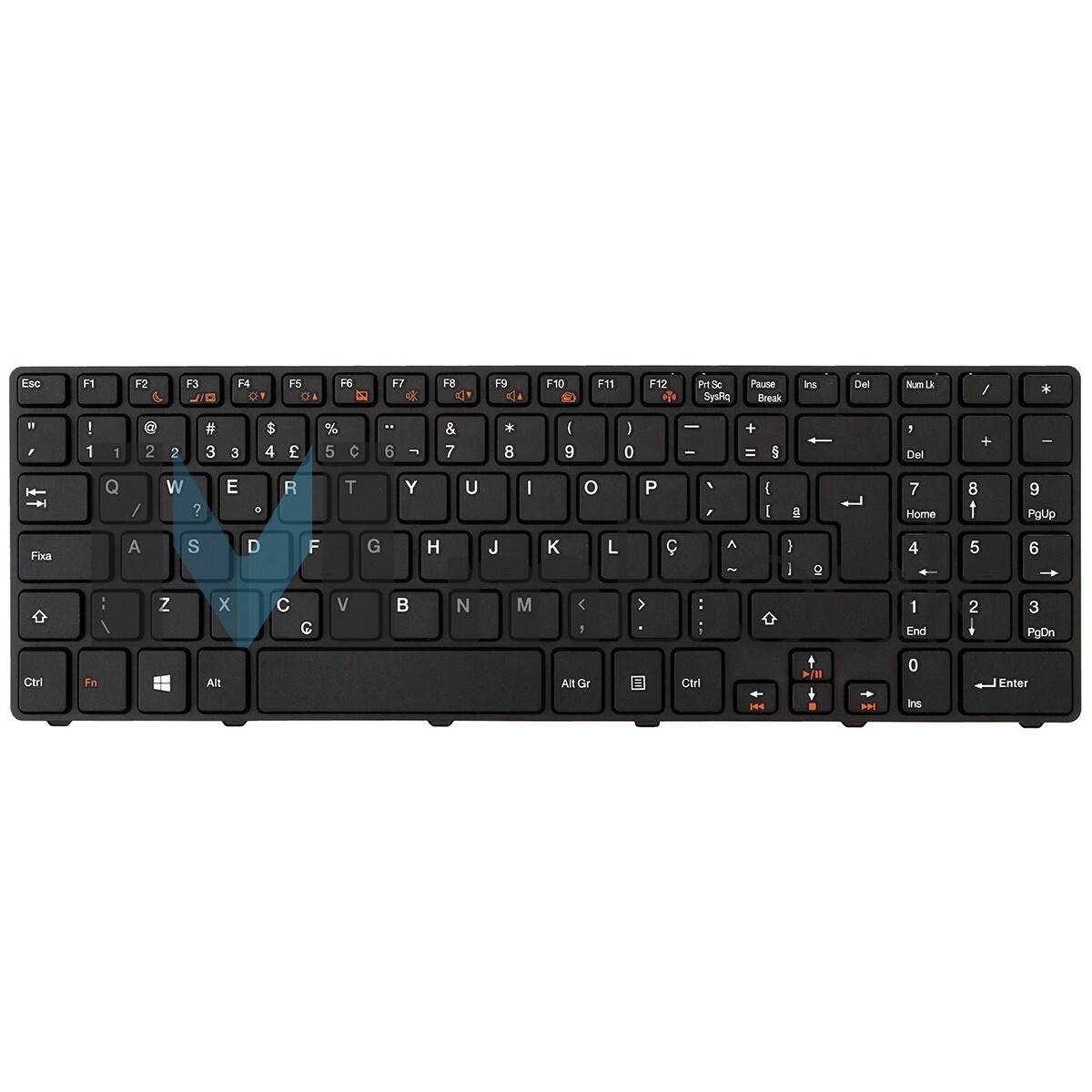 Teclado Compal para Nk8201-00000t-01 Pk130kw1b00, 