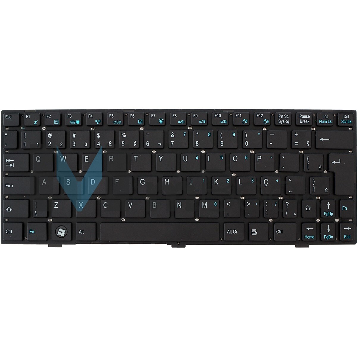 Teclado Philco 10D-P123WS 10D-P123LM 10D-L123ML 10D-B123WS, 