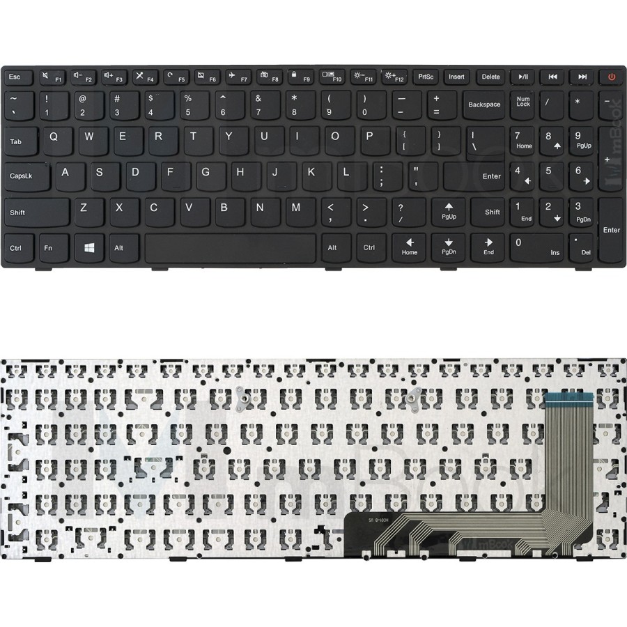 Teclado para Lenovo Ideapad 5n20l25958 Pk131nt3a00 Layout US