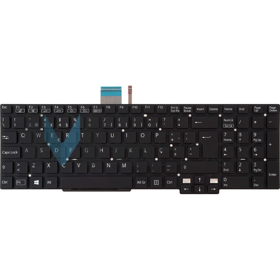 Teclado Sony Vaio SVT1511M1E/S SVT1511M1R SVT151A11L