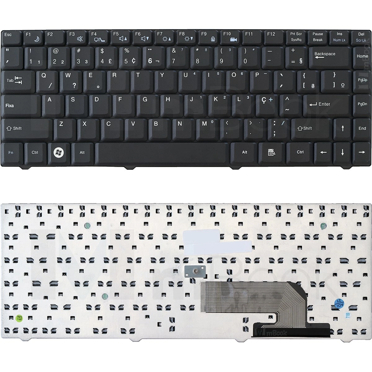 Teclado Intelbras 71GS40412-00 71GS40412-10 71GS40412-20
