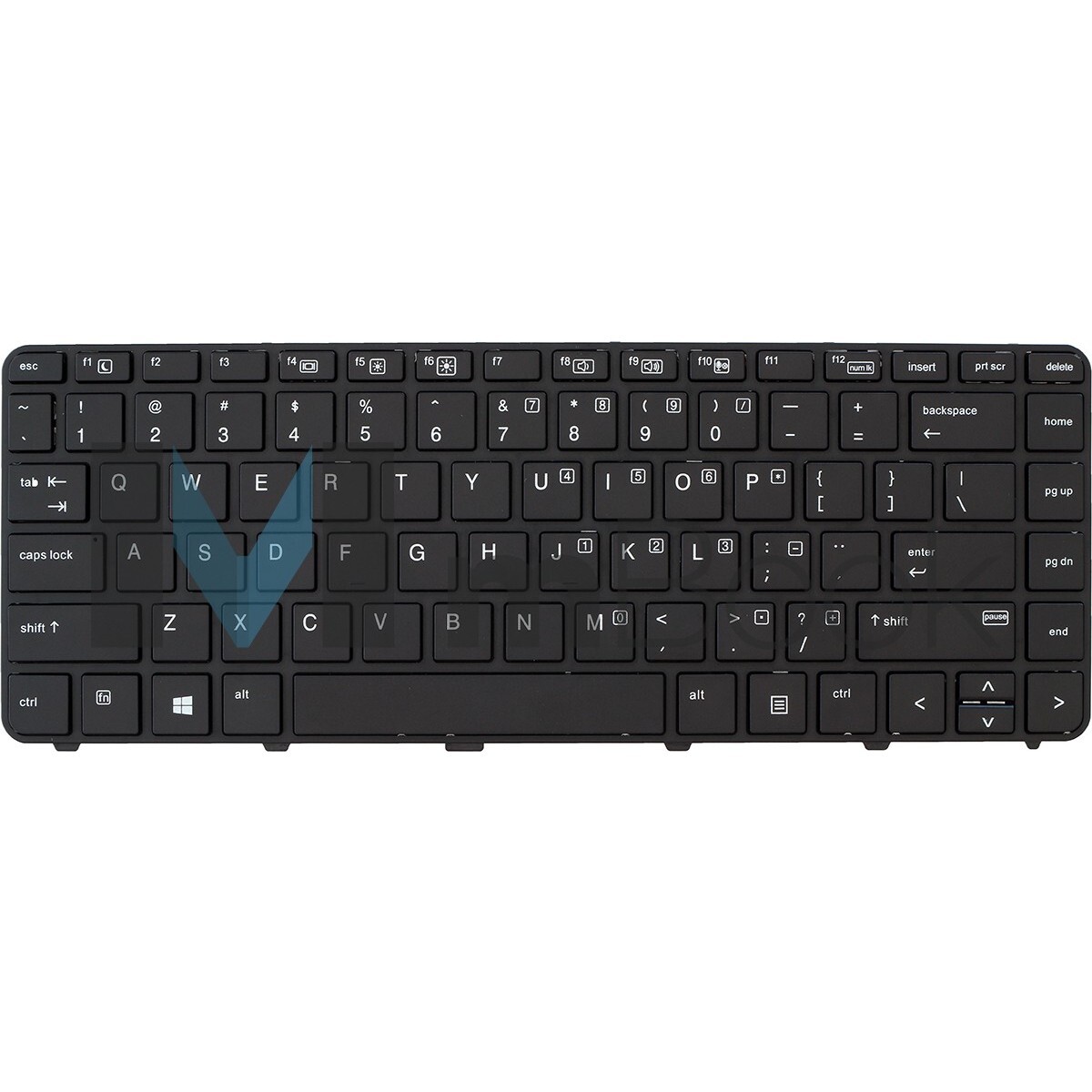 Teclado Hp Probook 822338-001 Sg-81510-xua 6037b0114501 US, 