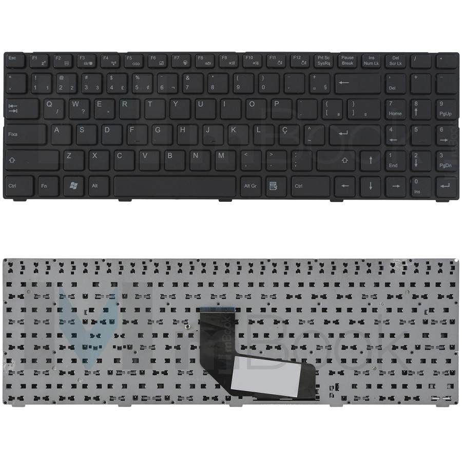Teclado Notebook Avell B154 Max/plus Aetwc601010 BR com Ç, 