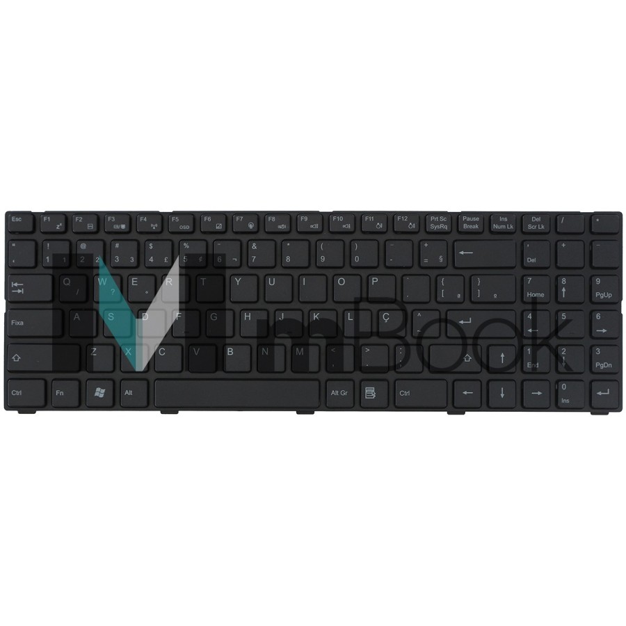 Teclado Notebook Avell B154 Max/plus Aetwc601010 BR com Ç, 
